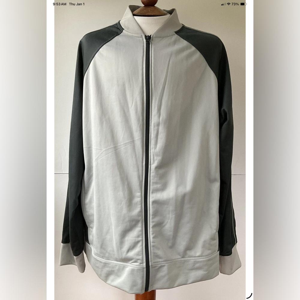 STARTER Black and Gray Performance Jacket - image 1